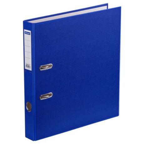 OfficeSpace Папка-регистратор с карманом на корешке A4, бумвинил, 50 мм синий