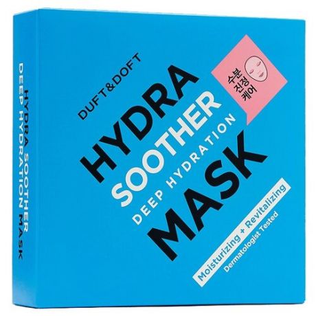 DUFT&DOFT Тканевая маска Hydra Soother Deep Hydration, 30 мл, 10 шт.