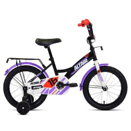 Детский велосипед ALTAIR Kids 16 (2020) черный (требует финальной сборки)