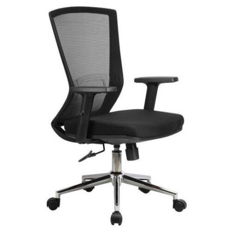 Компьютерное кресло Рива 871Е офисное, обивка: текстиль, цвет: черный