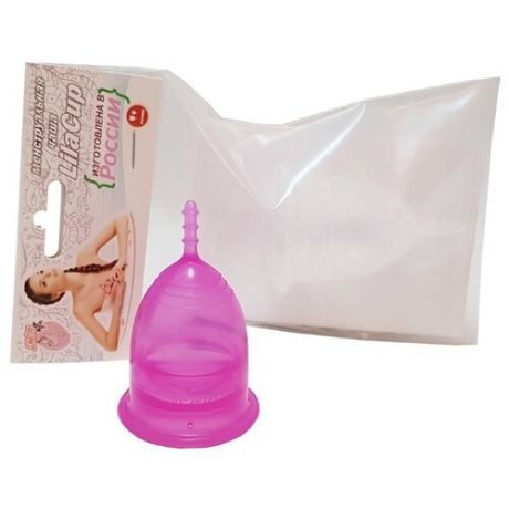 LilaCup чаша менструальная Практик пурпурный L