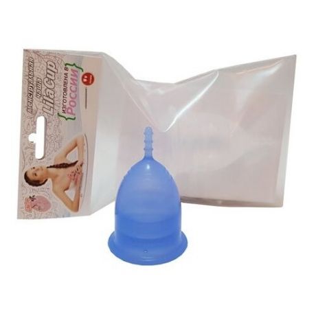 LilaCup чаша менструальная Практик синий M