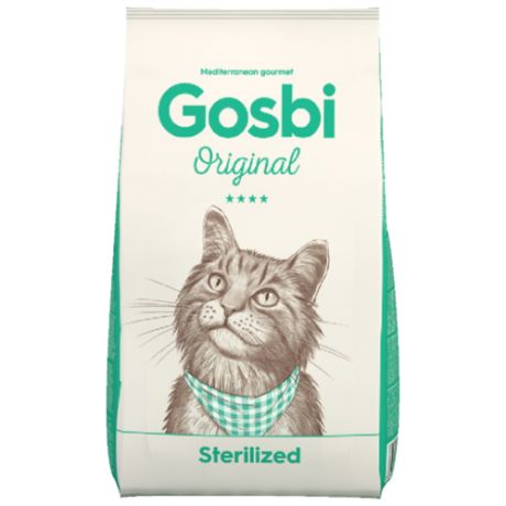 Корм для стерилизованных кошек Gosbi 1 кг