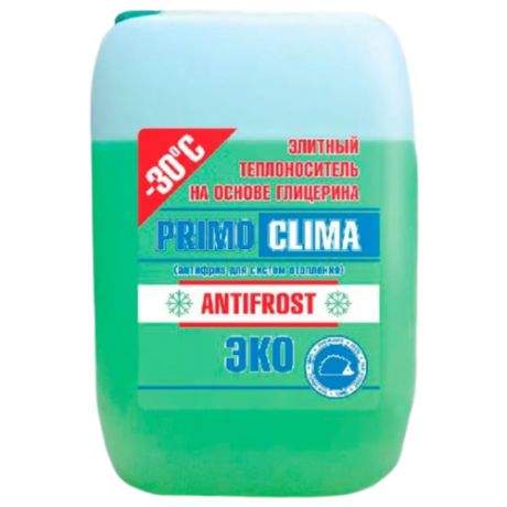 Теплоноситель глицерин PRIMOCLIMA ANTIFROST ЭКО -30 20 кг