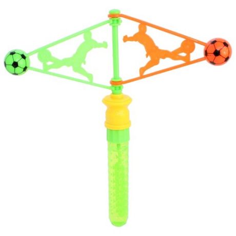 Мыльные пузыри Florento "Удар по мячу" 552-151 зеленый/желтый/оранжевый