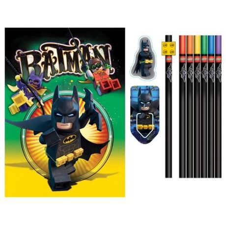 Канцелярский набор LEGO Batman Movie (51749), 12 пр.