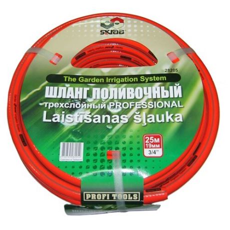 Шланг SKRAB PROFESSIONAL 3/4" 25 метров (14 bar) красный