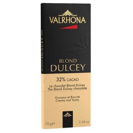 Шоколад Valrhona Dulcey белый 32% какао, 70 г