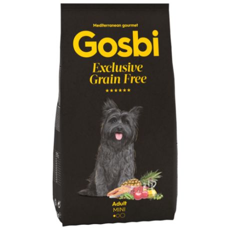 Сухой корм для собак Gosbi лосось, ягненок 2 кг (для мелких пород)