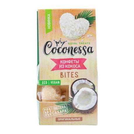 Конфеты кокосовые Coconessa Оригинальные 90 г