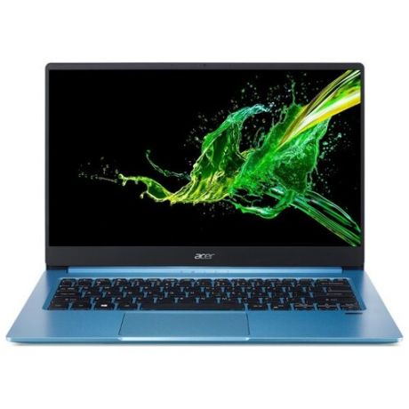 Ноутбук Acer SWIFT 3 SF314-57-73ZL (Intel Core i7 1065G7 1300MHz/14"/1920x1080/16GB/1024GB SSD/DVD нет/Intel Iris Plus Graphics/Wi-Fi/Bluetooth/Endless OS) NX.HJJER.001 голубой