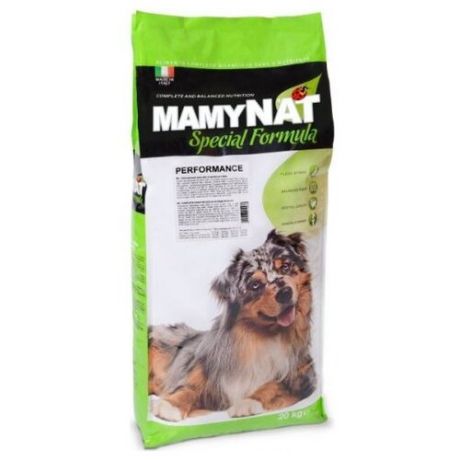 Сухой корм для собак MamyNat Performance для активных животных 20 кг