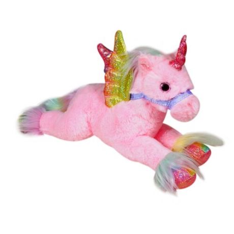Мягкая игрушка Keel Toys Пегас розовый 33 см