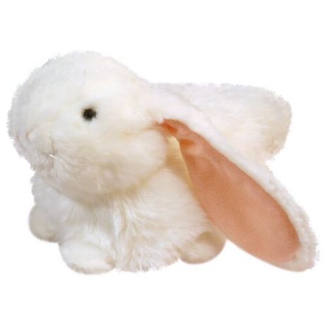 Мягкая игрушка Keel Toys Лежащий кролик белый 23 см