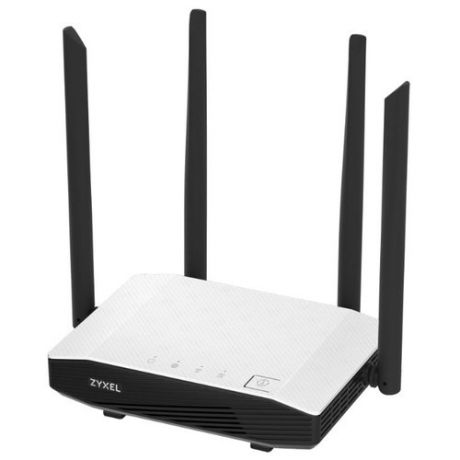 Wi-Fi роутер ZYXEL NBG6615 черно-белый