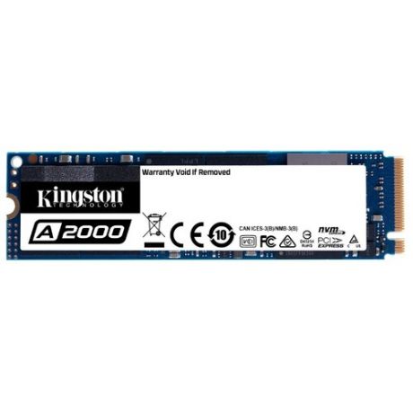 Твердотельный накопитель Kingston SA2000M8/500G 500 GB синий