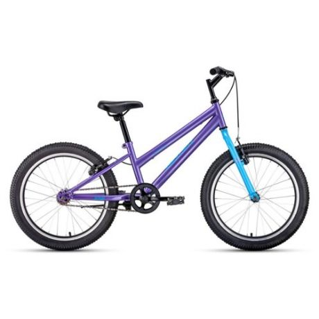 Подростковый горный (MTB) велосипед ALTAIR MTB HT 20 Low (2020) фиолетовый 10.5" (требует финальной сборки)