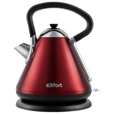 Чайник Kitfort KT-697-2, красный металлик