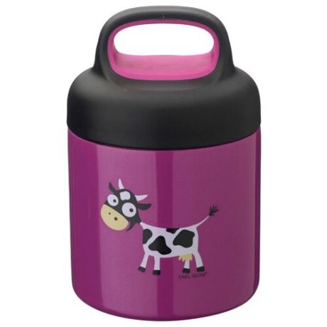 Термос для еды Carl Oscar LunchJar Cow (0.3 л) фиолетовый