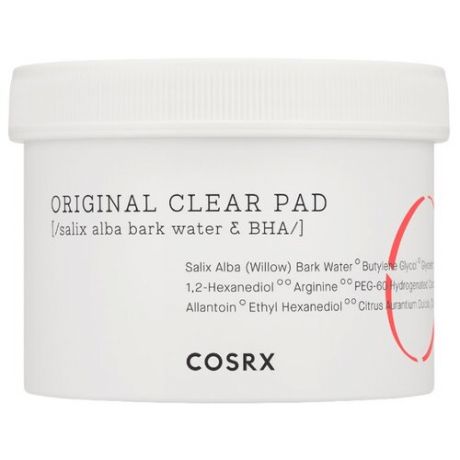 COSRX диски для лица One Step Original Clear Pads очищающие 70 шт.