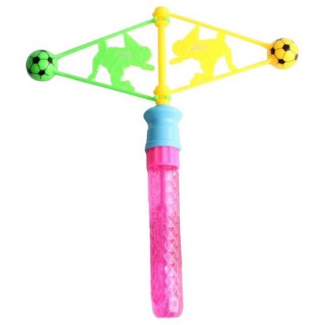 Мыльные пузыри Florento "Удар по мячу" 552-151 розовый/голубой/желтый/зеленый