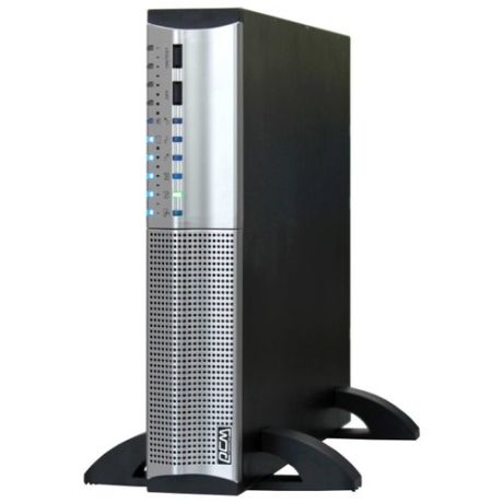 Интерактивный ИБП Powercom SMART RT SRT-1500A черный/серебристый