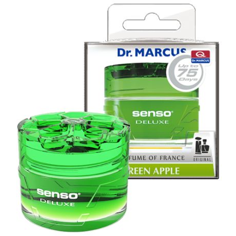 Dr. Marcus Ароматизатор для автомобиля Senso Deluxe Green Apple 50 мл