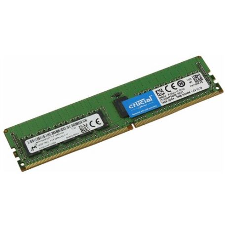 Оперативная память Crucial DDR4 2666 (PC 21300) DIMM 288 pin, 16 ГБ 1 шт. 1.2 В, CL 19, CT16G4RFS4266