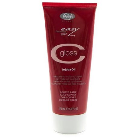 Lisap EASY C-GLOSS Средство для волос тонирующее безаммиачное Золотисто-медный, 175 мл