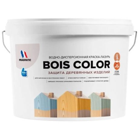 Краска акриловая Pragmatic Bois Color 5100BR91 094 9 л 12.04 кг