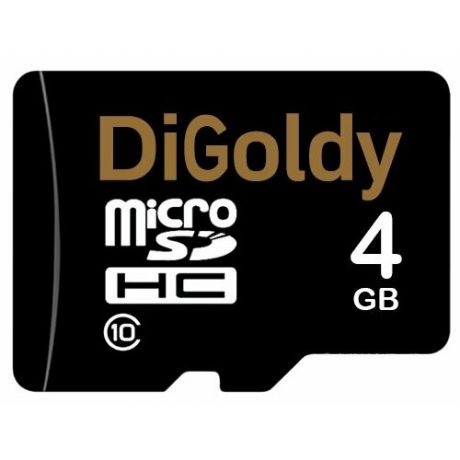 Карта памяти Digoldy microSDHC class 10 4GB