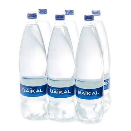 Вода питьевая Legend of Baikal глубинная негазированная, пластик, 6 шт. по 1.5 л