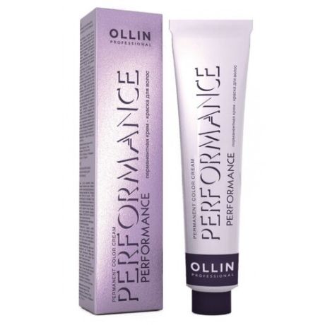 OLLIN Professional Performance перманентная крем-краска для волос, микстон, 60 мл, 0/99 зеленый