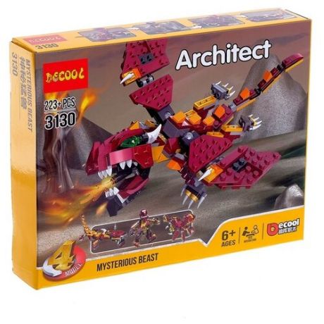 Конструктор Jisi bricks (Decool) Architect 3130 Таинственный зверь