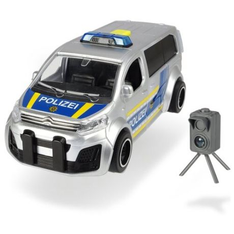Легковой автомобиль Dickie Toys полицейский Citroen Space Tourer (3713010) 1:32 15 см серый