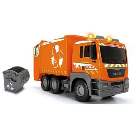 Мусоровоз Dickie Toys MAN (3749024) 55 см оранжевый