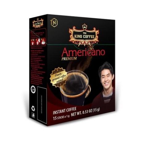 Растворимый кофе TNI King Coffee Instant Americano Premium (15 шт.)