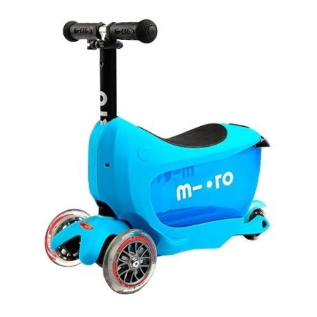 Кикборд Micro Micro Mini2go Deluxe синий