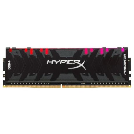 Оперативная память HyperX Predator RGB DDR4 3600 (PC 28800) DIMM 288 pin, 8 ГБ 1 шт. 1.35 В, CL 17, HX436C17PB4A/8