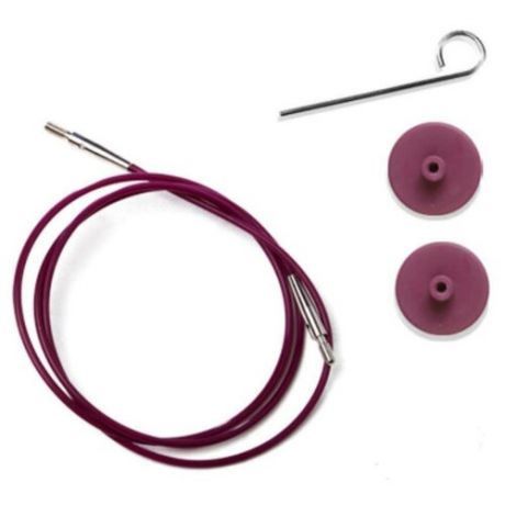 Тросик для спиц Knit Pro 10561, фиолетовый