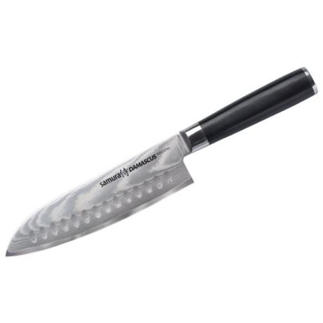 Samura Нож сантоку Damascus 18 см черный