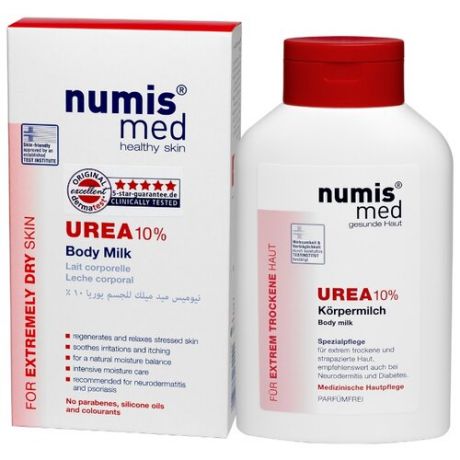 Молочко для тела Numis med с 10 % мочевиной, 300 мл