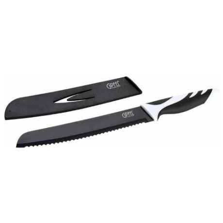 GIPFEL Нож для хлеба Rainbow 20 см черный