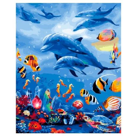 ВанГогВоМне Картина по номерам "Морское царство", 40х50 см (ZX 20916)
