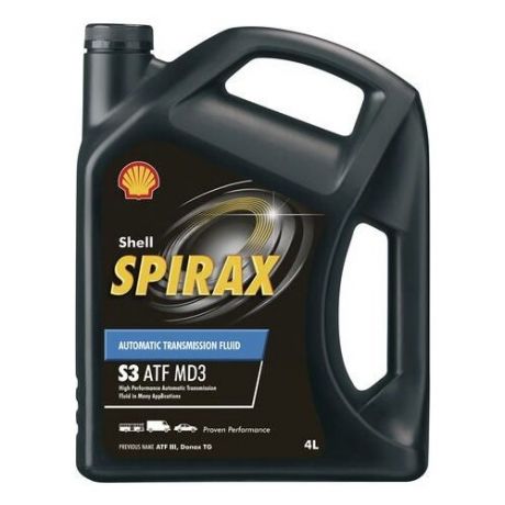 Трансмиссионное масло SHELL Spirax S3 ATF MD3 4 л
