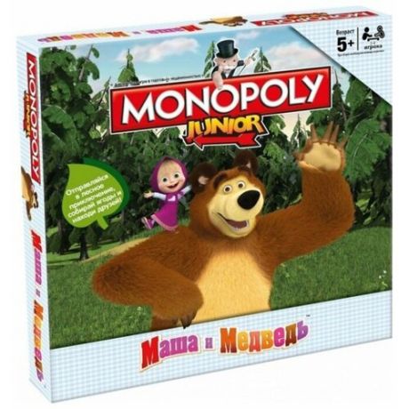 Настольная игра Monopoly Моя первая монополия. Маша и медведь