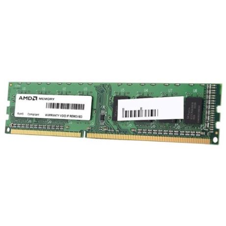 Оперативная память AMD DDR3 1600 (PC 12800) DIMM 240 pin, 8 ГБ 1 шт. 1.5 В, CL 11, R538G1601U2S-UO