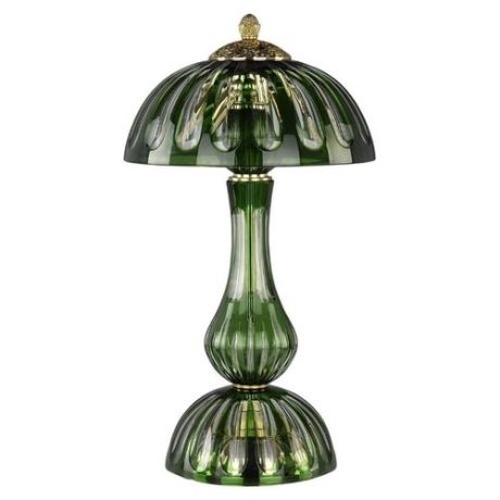 Настольная лампа Bohemia Ivele Crystal 1370L/3/25 G Clear-Green/H-1H, 120 Вт