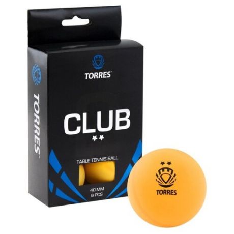 Набор для настольного тенниса TORRES Club 2 оранжевый