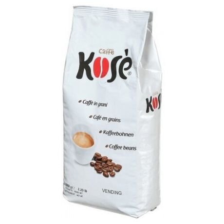 Кофе в зернах Kimbo Kose Vending, арабика/робуста, 1000 г